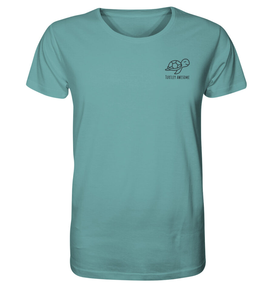 Turtle Organic Shirt Citadel Blue