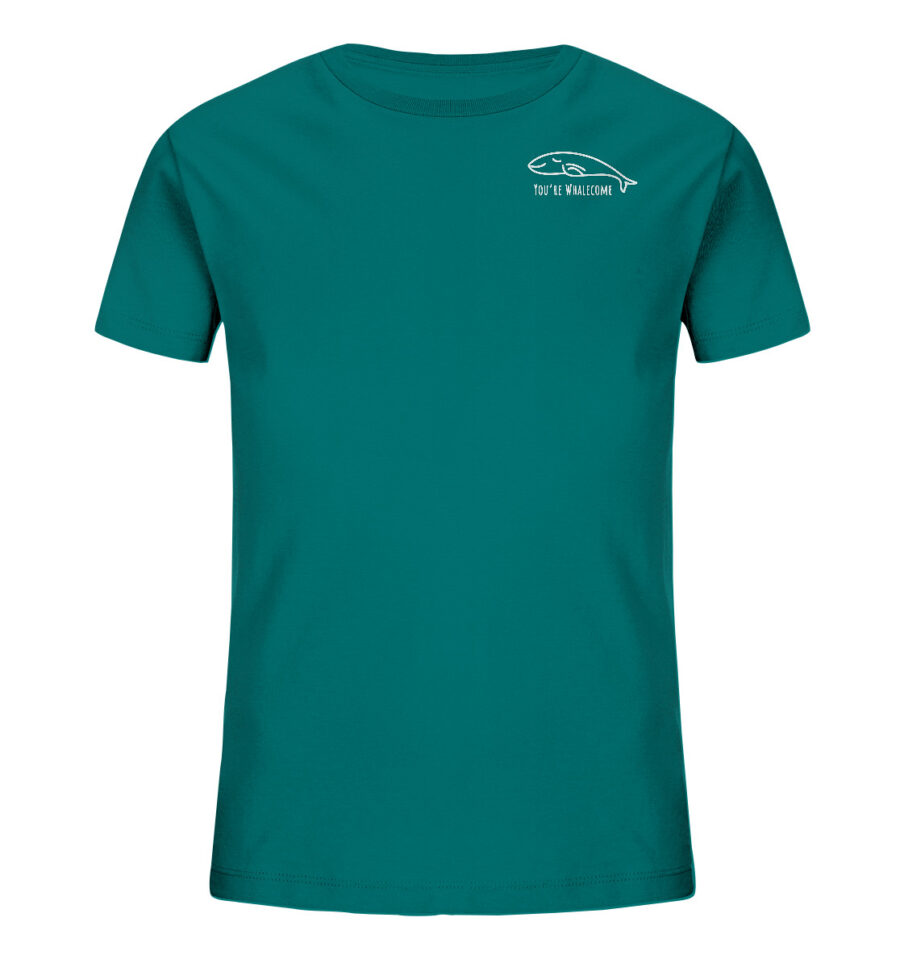 Whale Kids Organic Shirt Ocean Depth