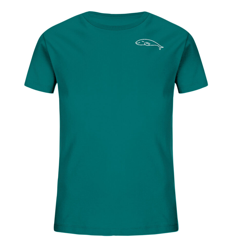 Whale Kids Organic Shirt Ocean Depth