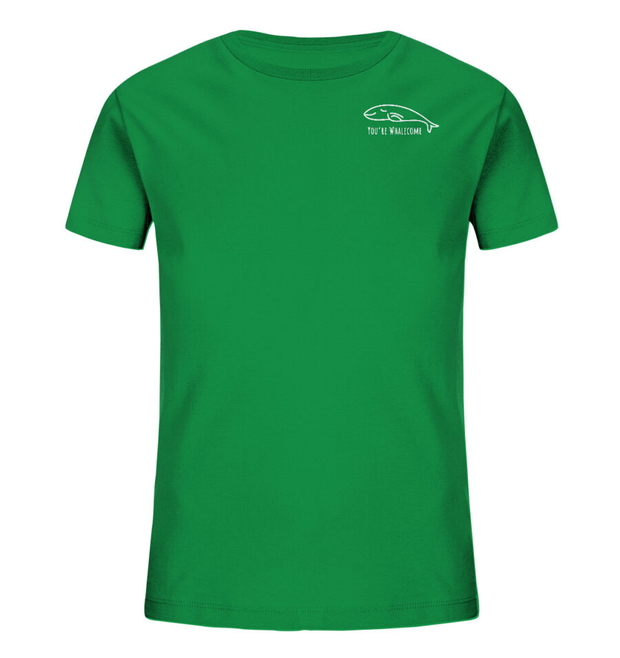 Whale Kids Organic Shirt Fresh Green