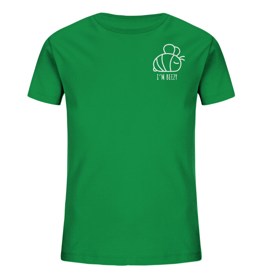 Bee Kids Organic Shirt Fresh Green