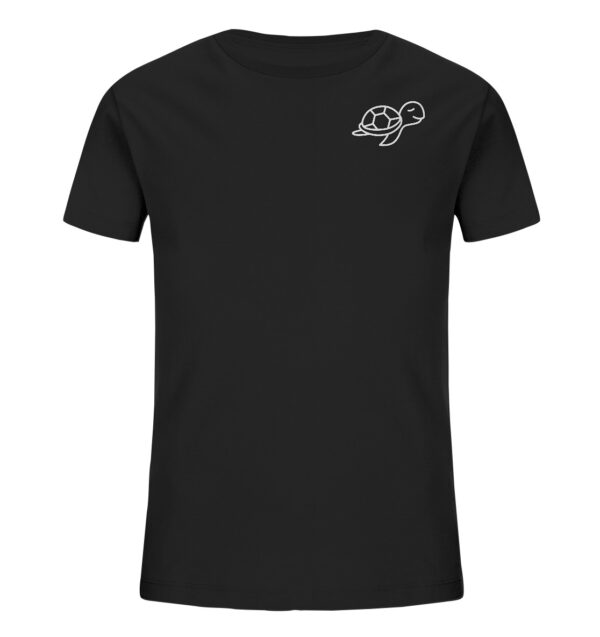 Turtle Kids Organic Shirt Black