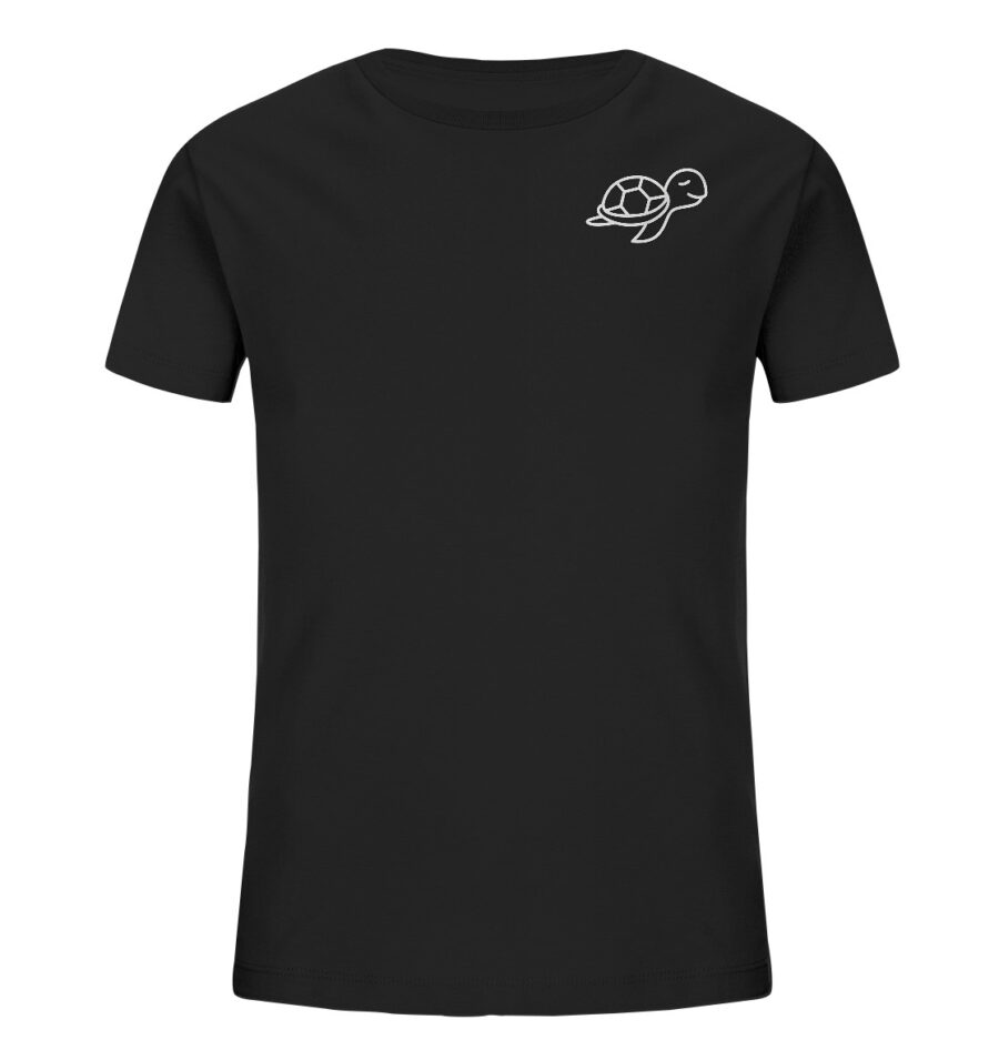 Turtle Kids Organic Shirt Black