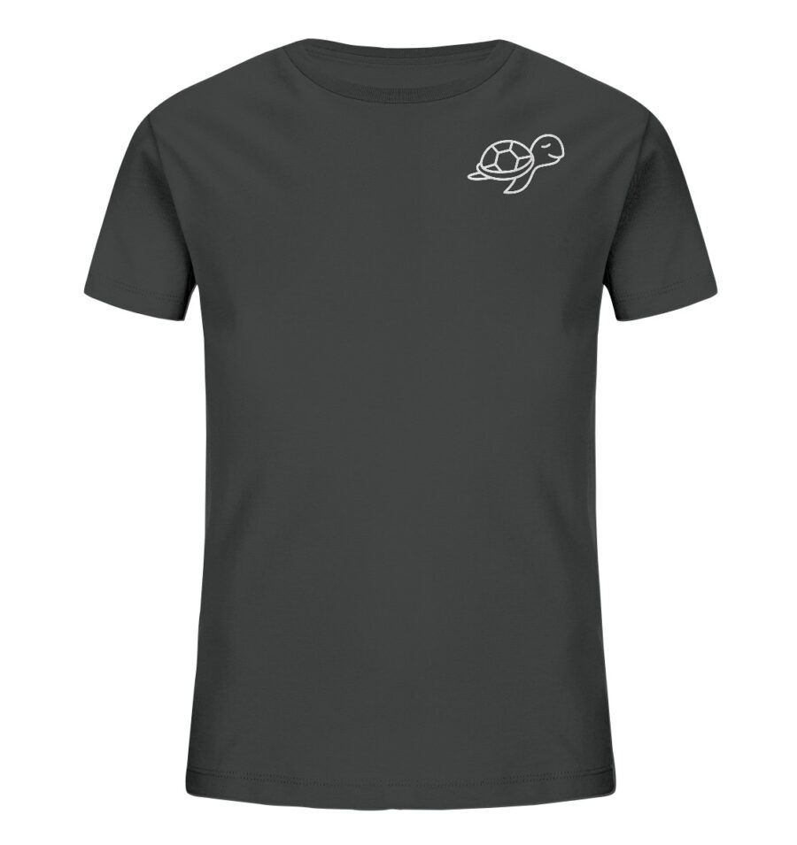 Turtle Kids Organic Shirt Anthracite