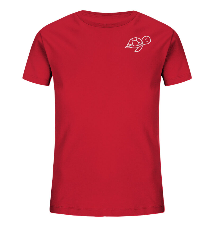 Turtle Kids Organic Shirt Red