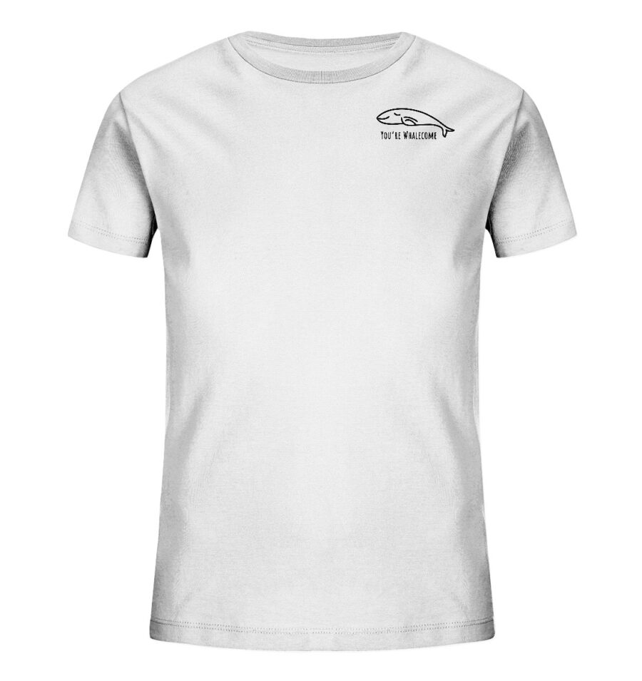 Whale Kids Organic Shirt White