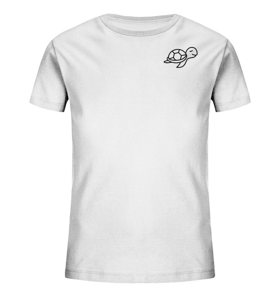 Turtle Kids Organic Shirt White