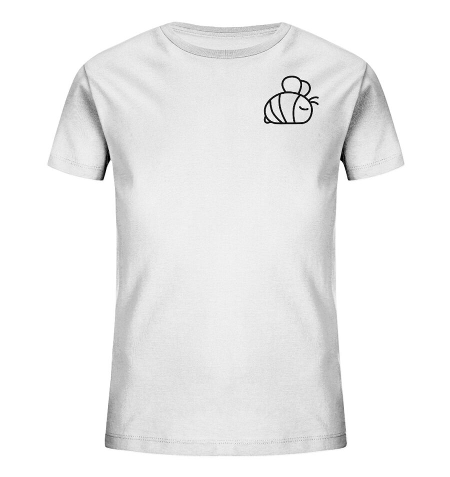 Bee Kids Organic Shirt White