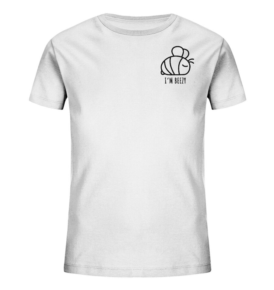 Bee Kids Organic Shirt White