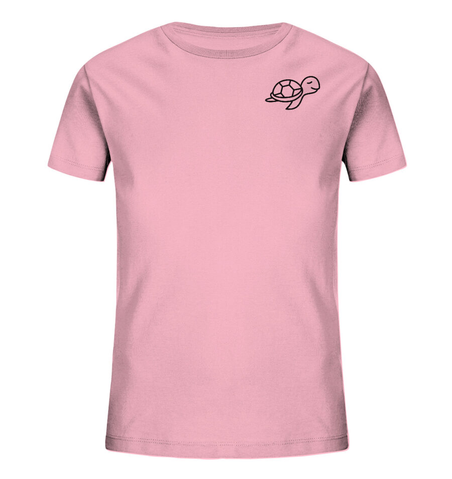 Turtle Kids Organic Shirt Cotton Pink