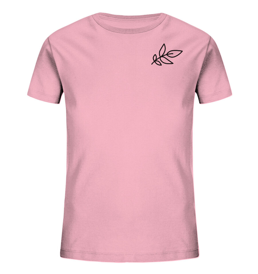 Unbeleafable Kids Organic Shirt Cotton Pink