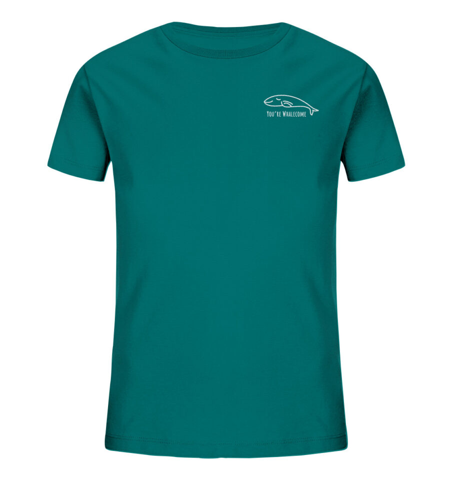 Whale Kids Organic Shirt Ocean Depth