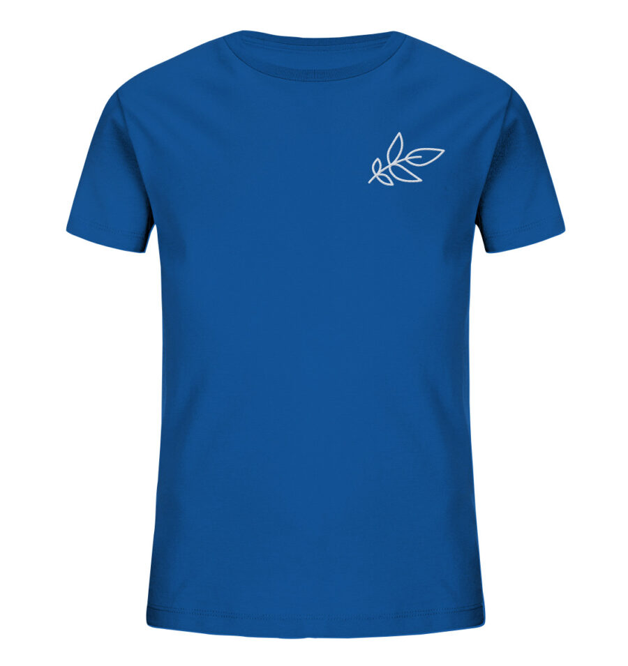 Unbeleafable Kids Organic Shirt Royal Blue
