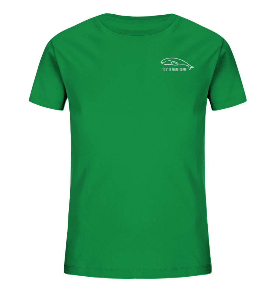 Whale Kids Organic Shirt Fresh Green