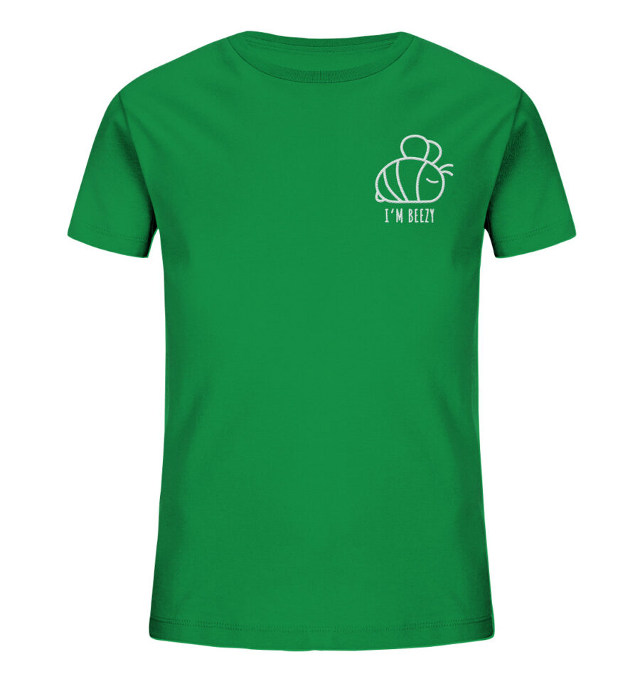 Bee Kids Organic Shirt Fresh Green