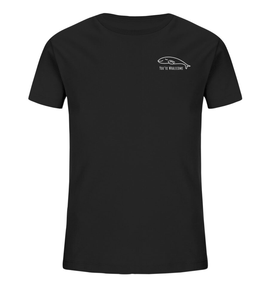 Whale Kids Organic Shirt Black