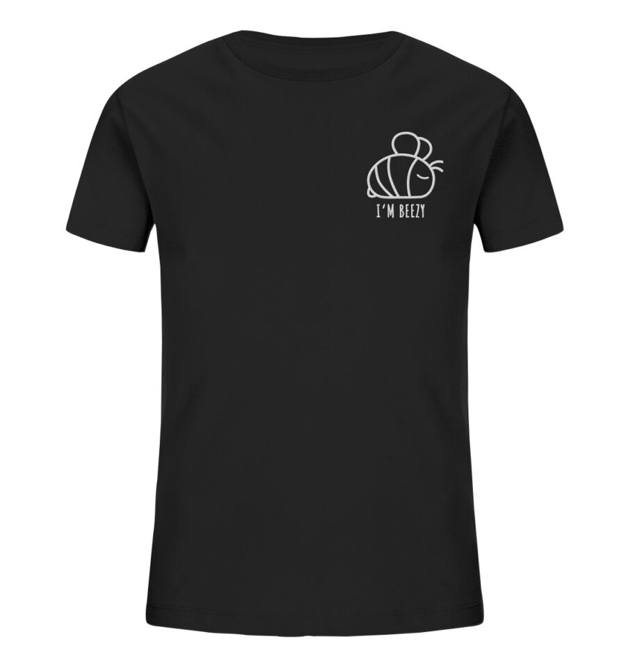 Bee Kids Organic Shirt Black
