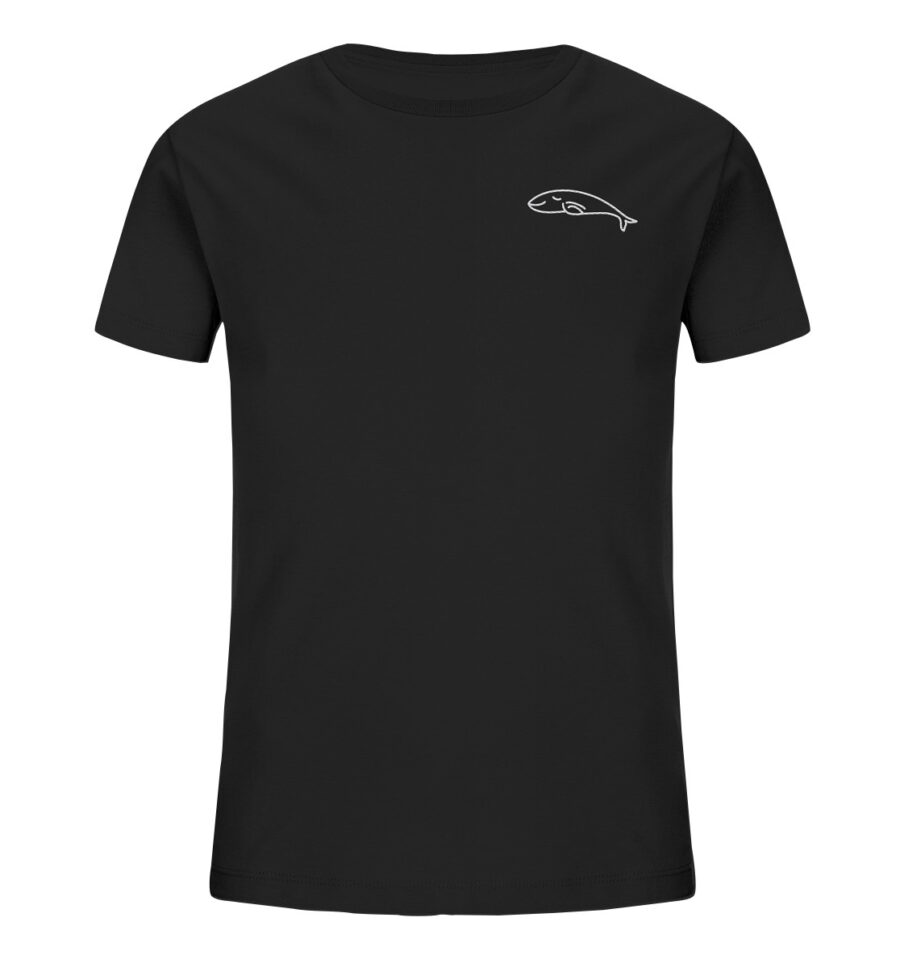 Whale Kids Organic Shirt Black