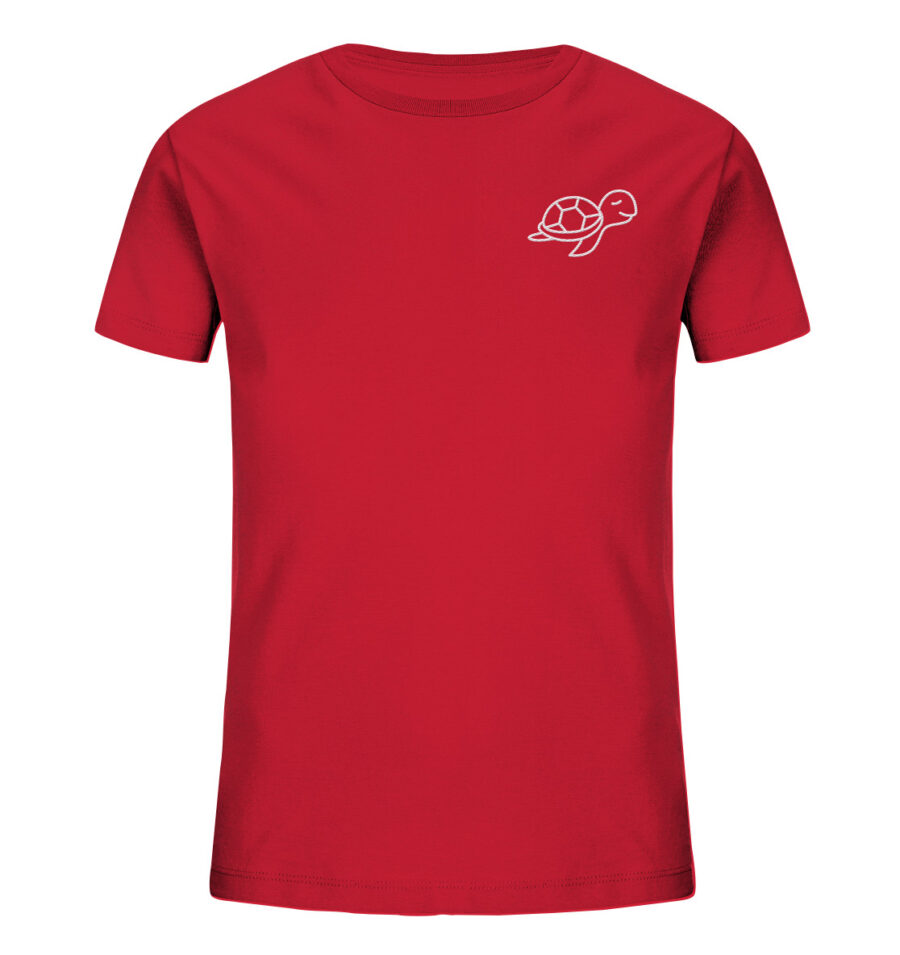 Turtle Kids Organic Shirt Red