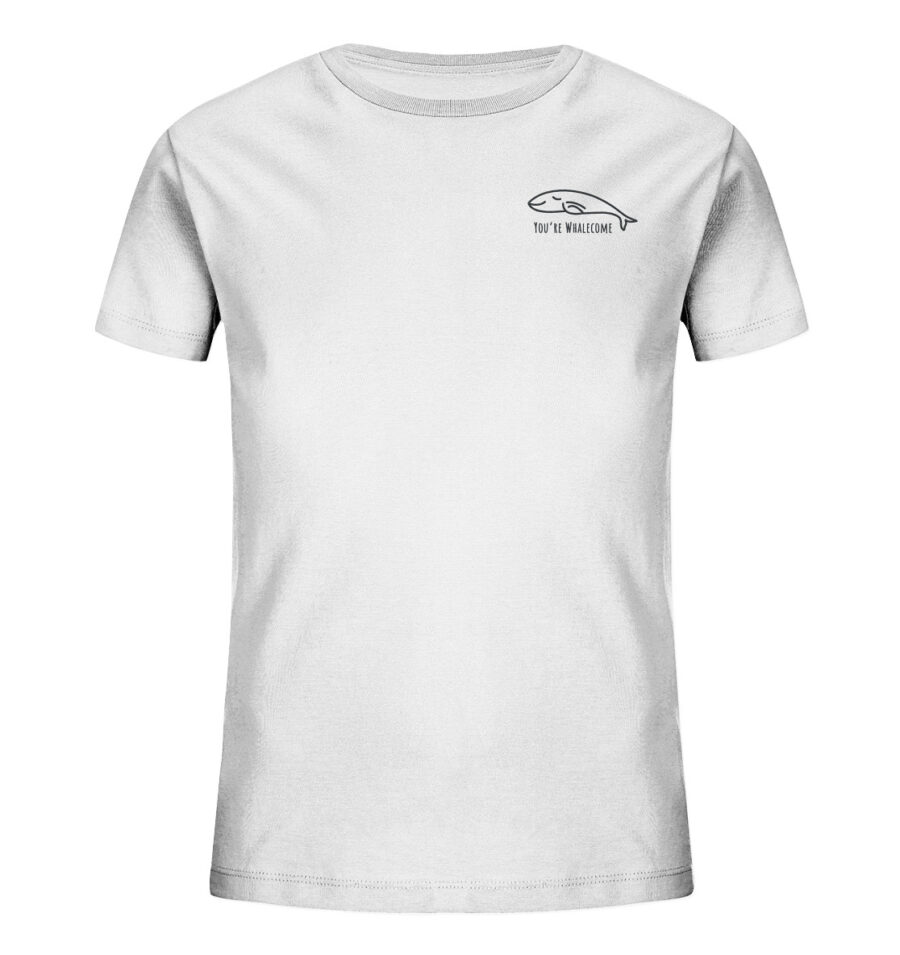 Whale Kids Organic Shirt White