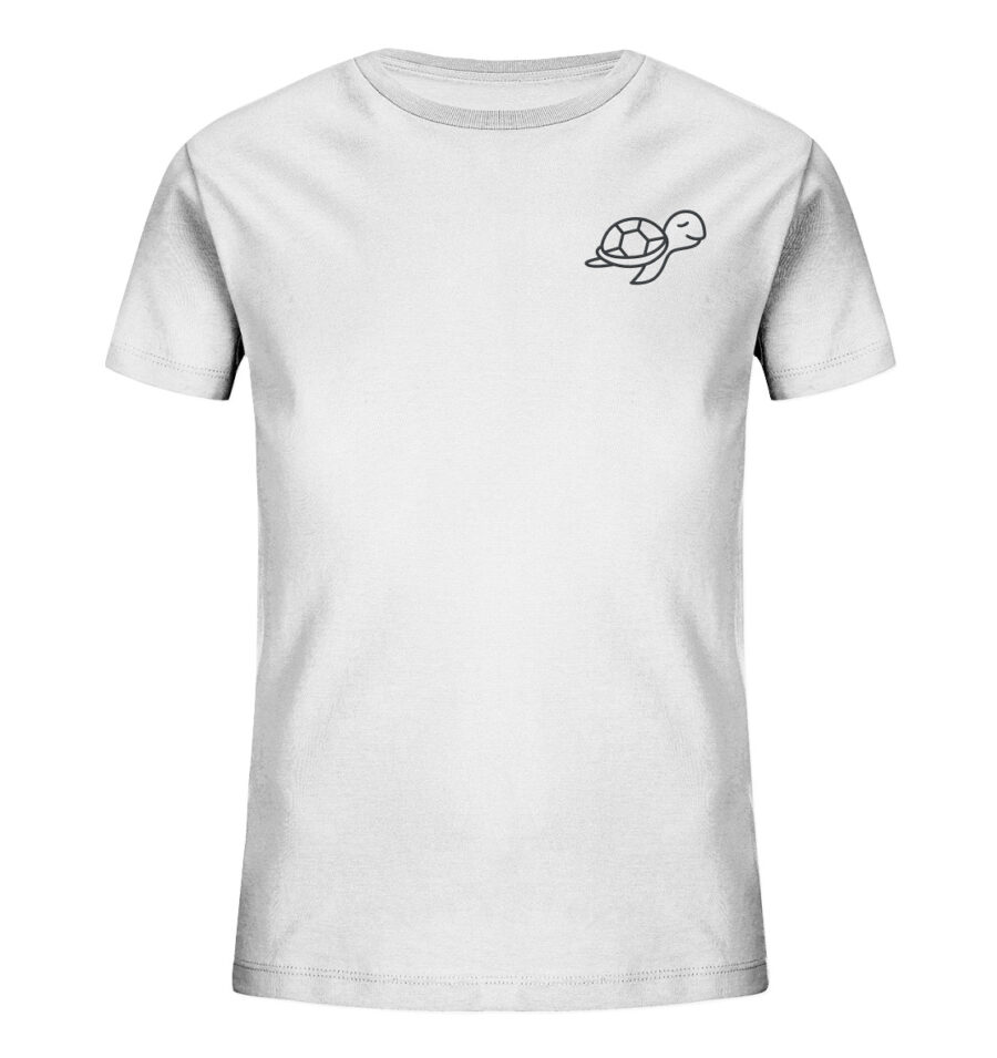 Turtle Kids Organic Shirt White