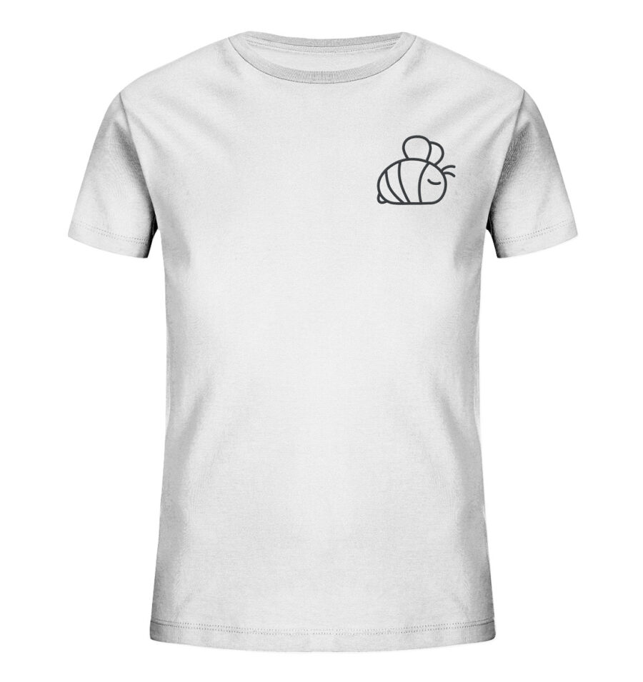Bee Kids Organic Shirt White