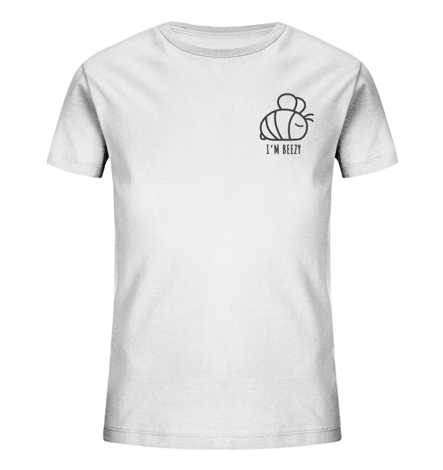 Bee Kids Organic Shirt White