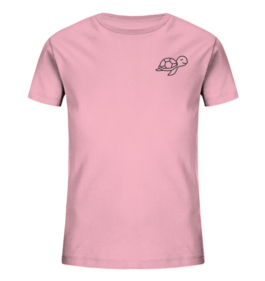 Turtle Kids Organic Shirt Cotton Pink
