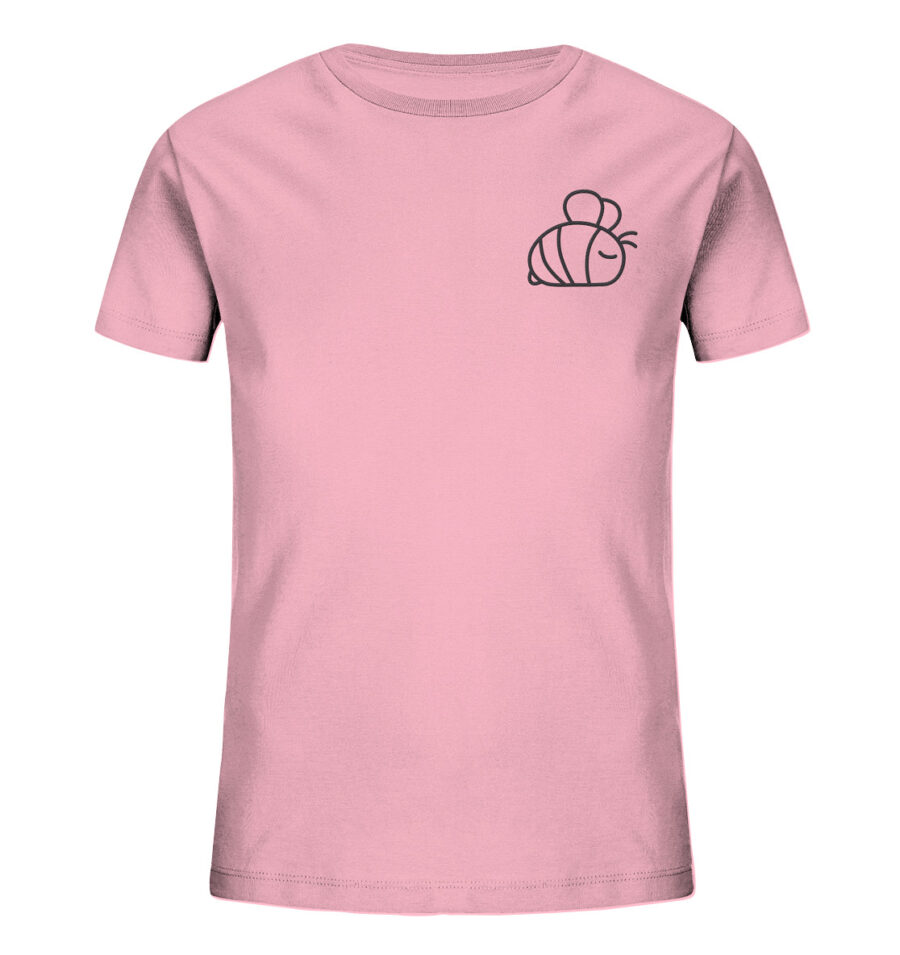 Bee Kids Organic Shirt Cotton Pink