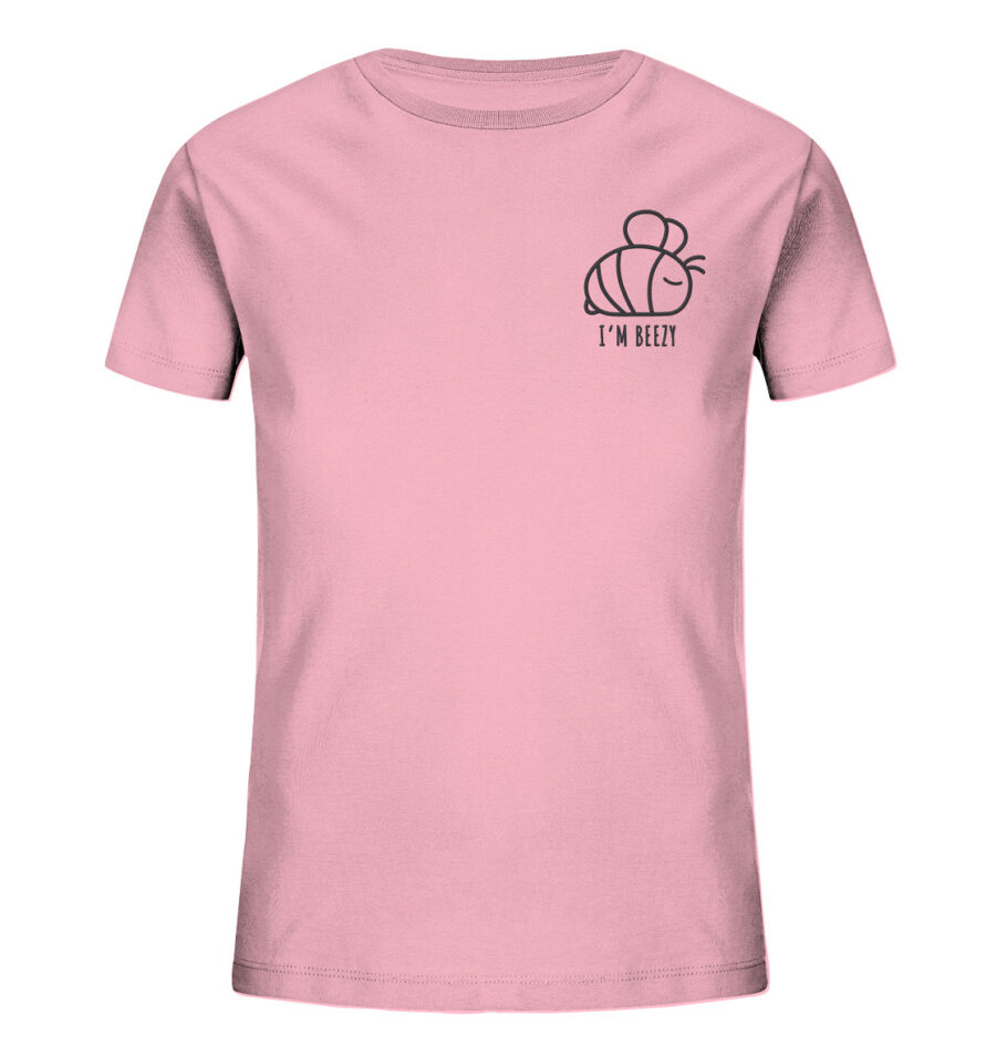 Bee Kids Organic Shirt Cotton Pink
