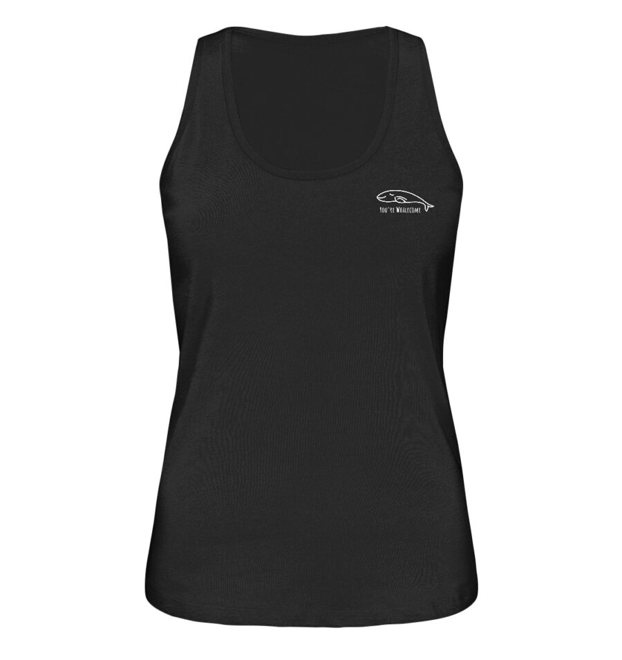 Whale Ladies Organic Tank-Top Black