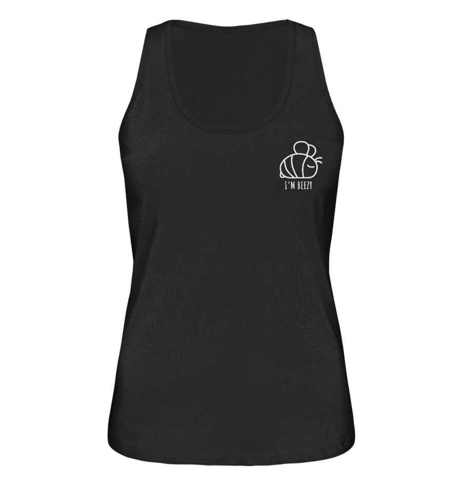 Bee Ladies Organic Tank-Top Black