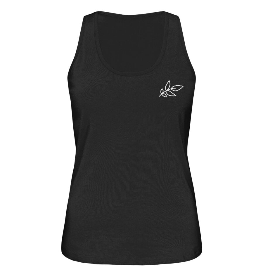 Unbeleafable Ladies Organic Tank-Top Black