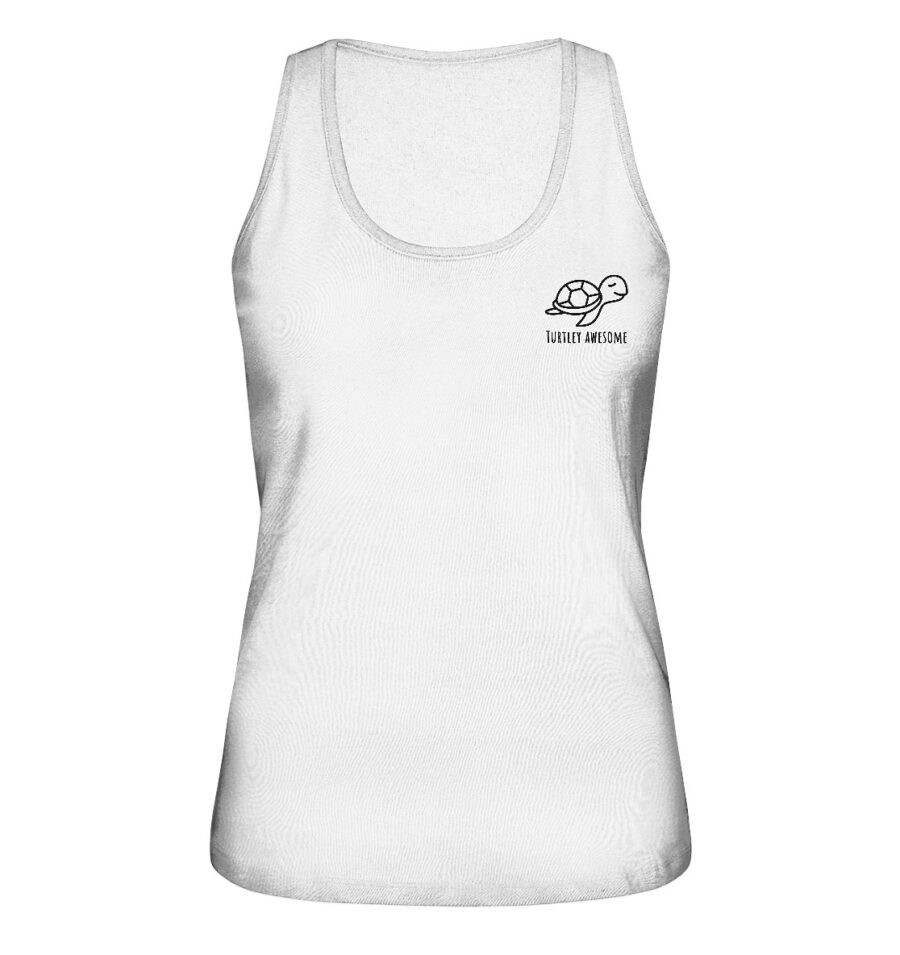 Turtle Ladies Organic Tank-Top White
