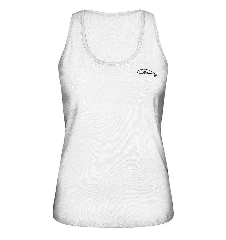 Whale Ladies Organic Tank-Top White