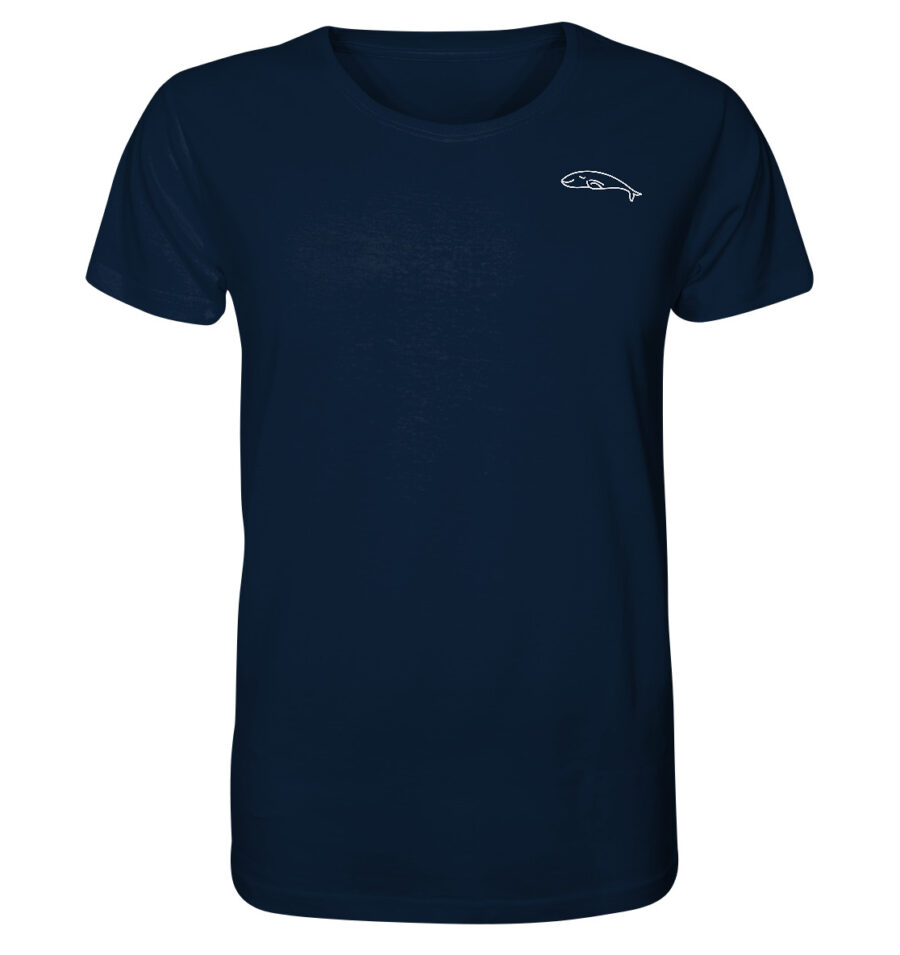 Whale Organic Basic Shirt French Navy