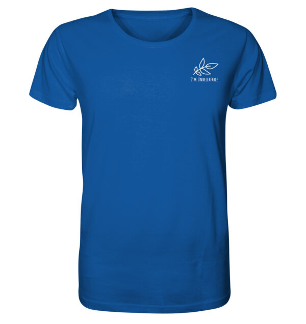 Unbeleafable Organic Basic Shirt Royal Blue