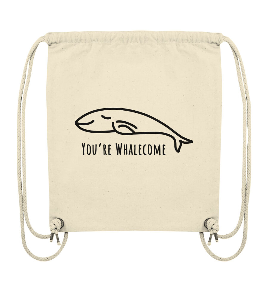 Whale Organic Gym-Bag Natural