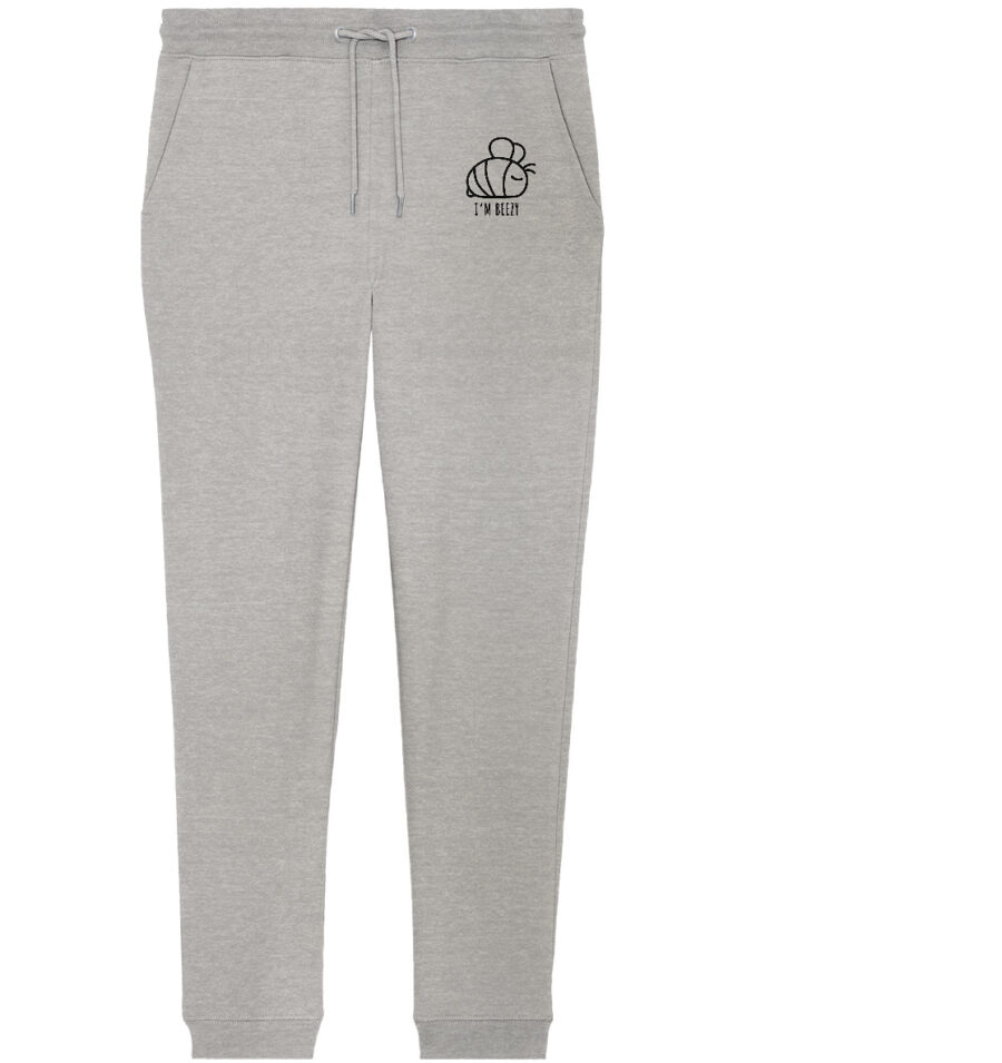 Bee Organic Jogger Pants Heather Grey