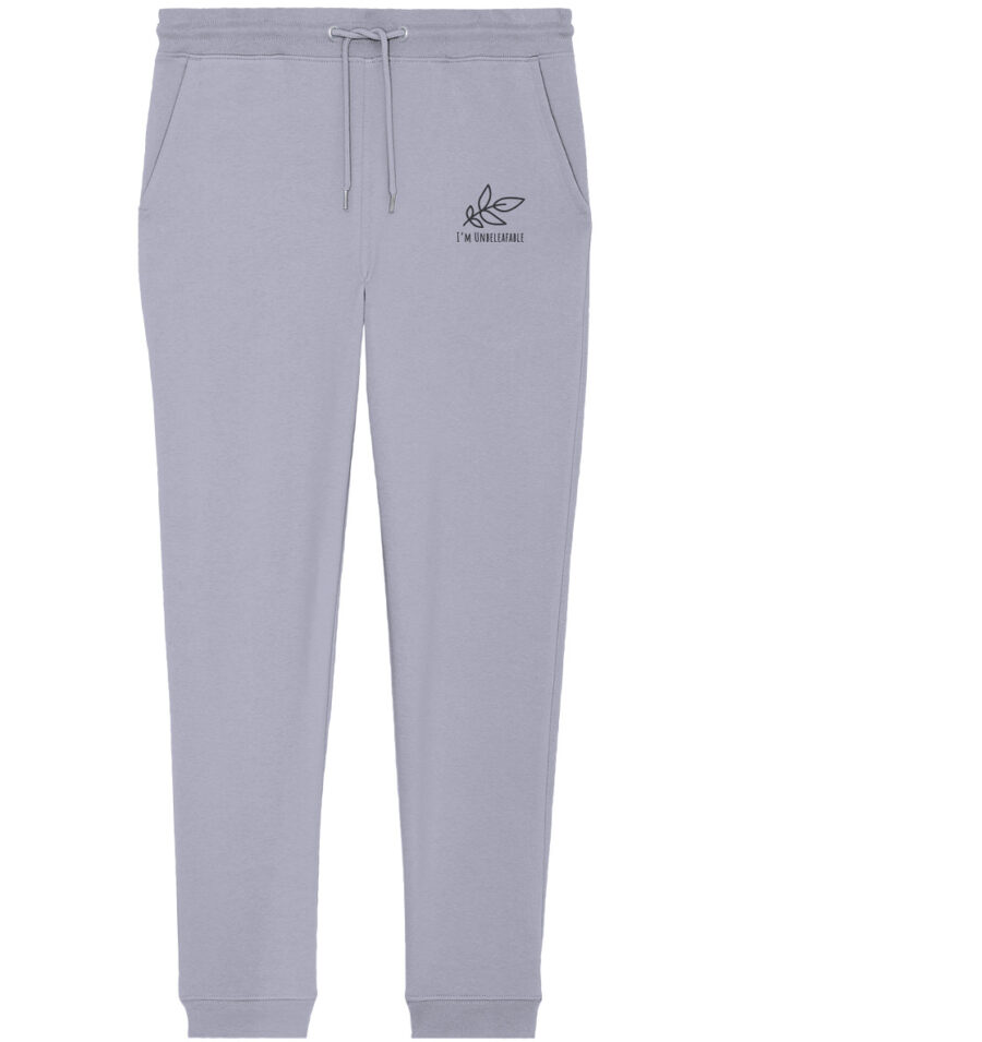 Unbeleafable Organic Jogger Pants Serene Blue