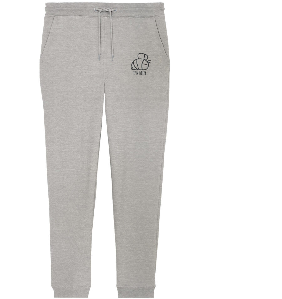 Bee Organic Jogger Pants Heather Grey