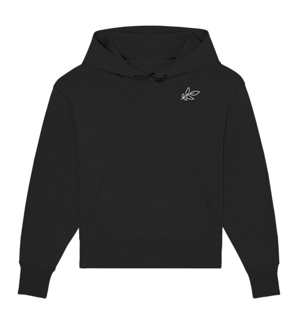 Unbeleafable Organic Oversize Hoodie Black