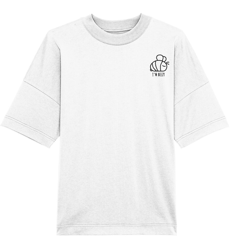 Bee Organic Oversize Shirt White
