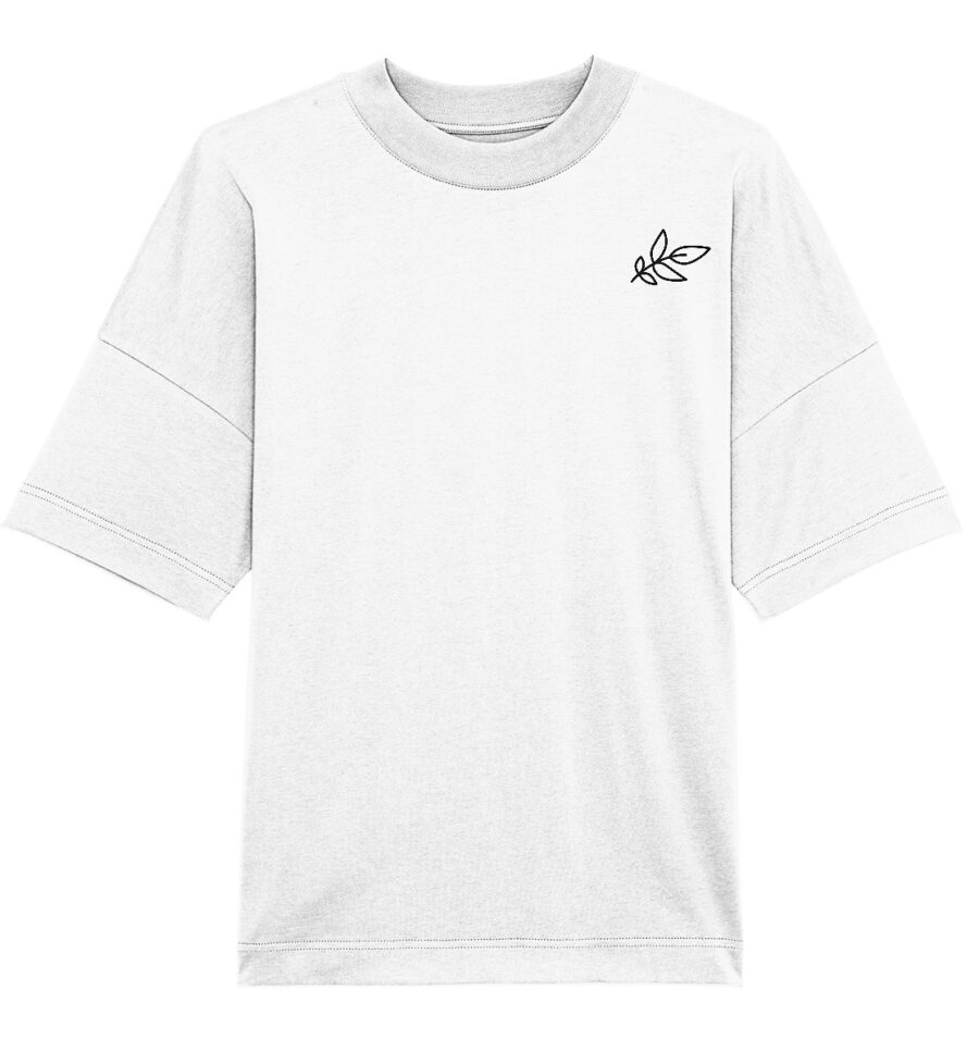 Unbeleafable Organic Oversize Shirt White