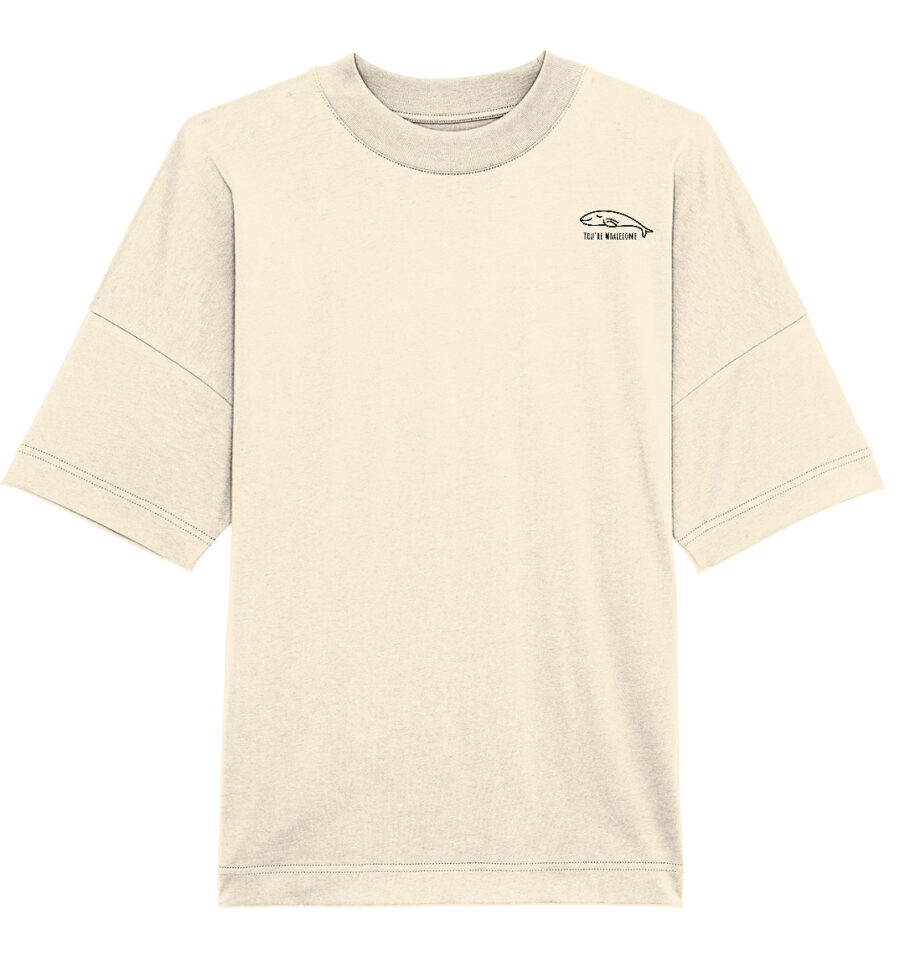 Whale Organic Oversize Shirt Natural Raw