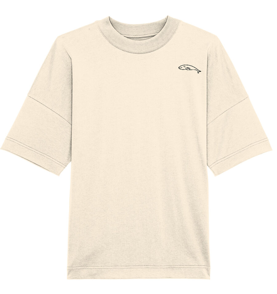 Whale Organic Oversize Shirt Natural Raw