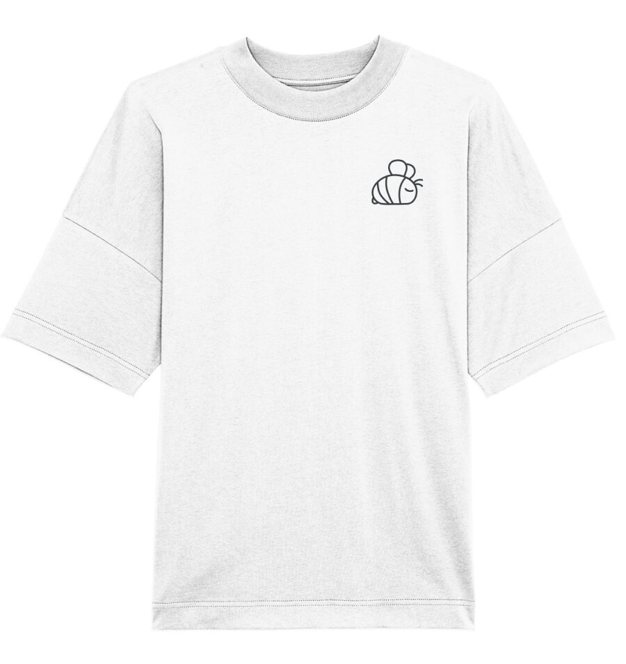 Bee Organic Oversize Shirt White