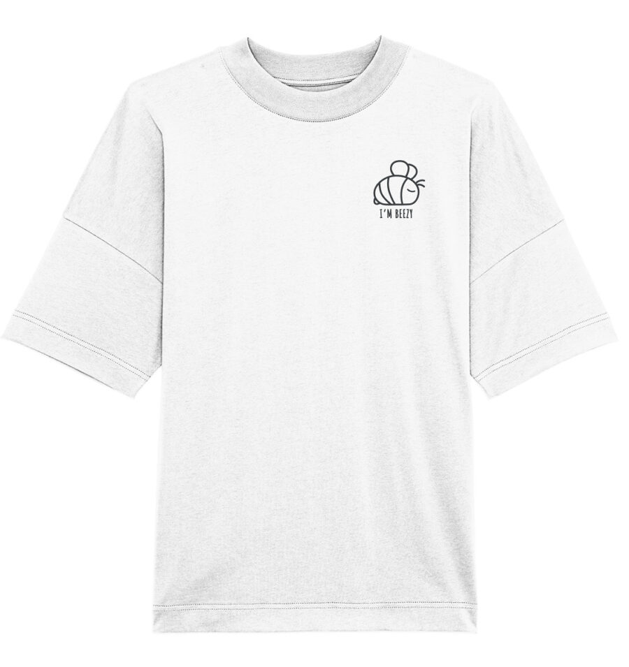 Bee Organic Oversize Shirt White