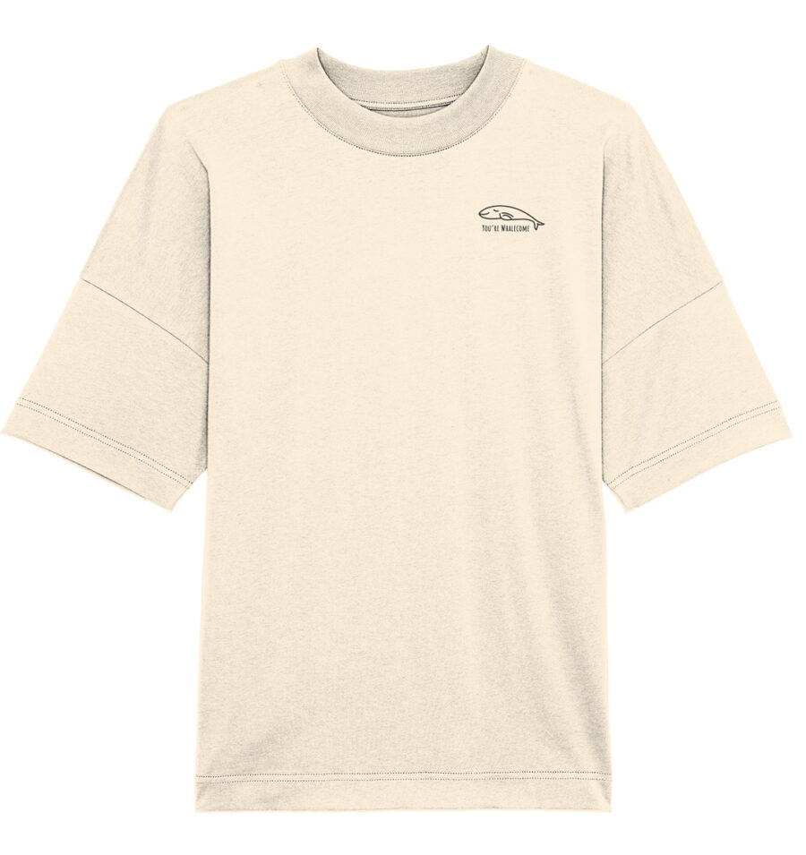 Whale Organic Oversize Shirt Natural Raw