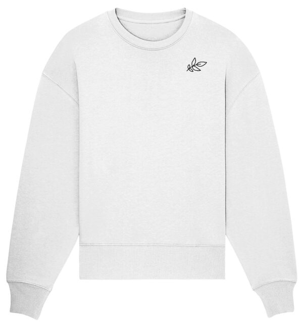 Unbeleafable Organic Oversize Sweatshirt White